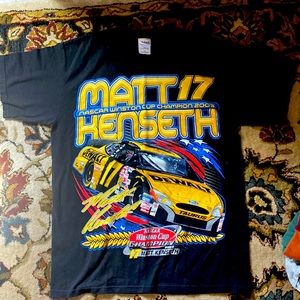 NEW Matt Kenneth NASCAR T-shirt M